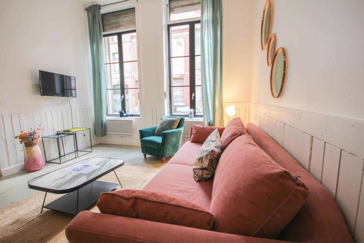 Апартаменты Heart Of The Old Town - Loft Style Ap Лилль Экстерьер фото